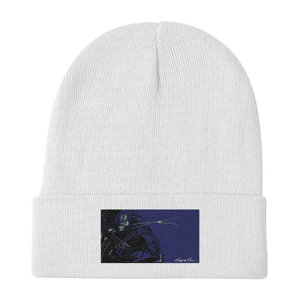 Embroidered Beanie